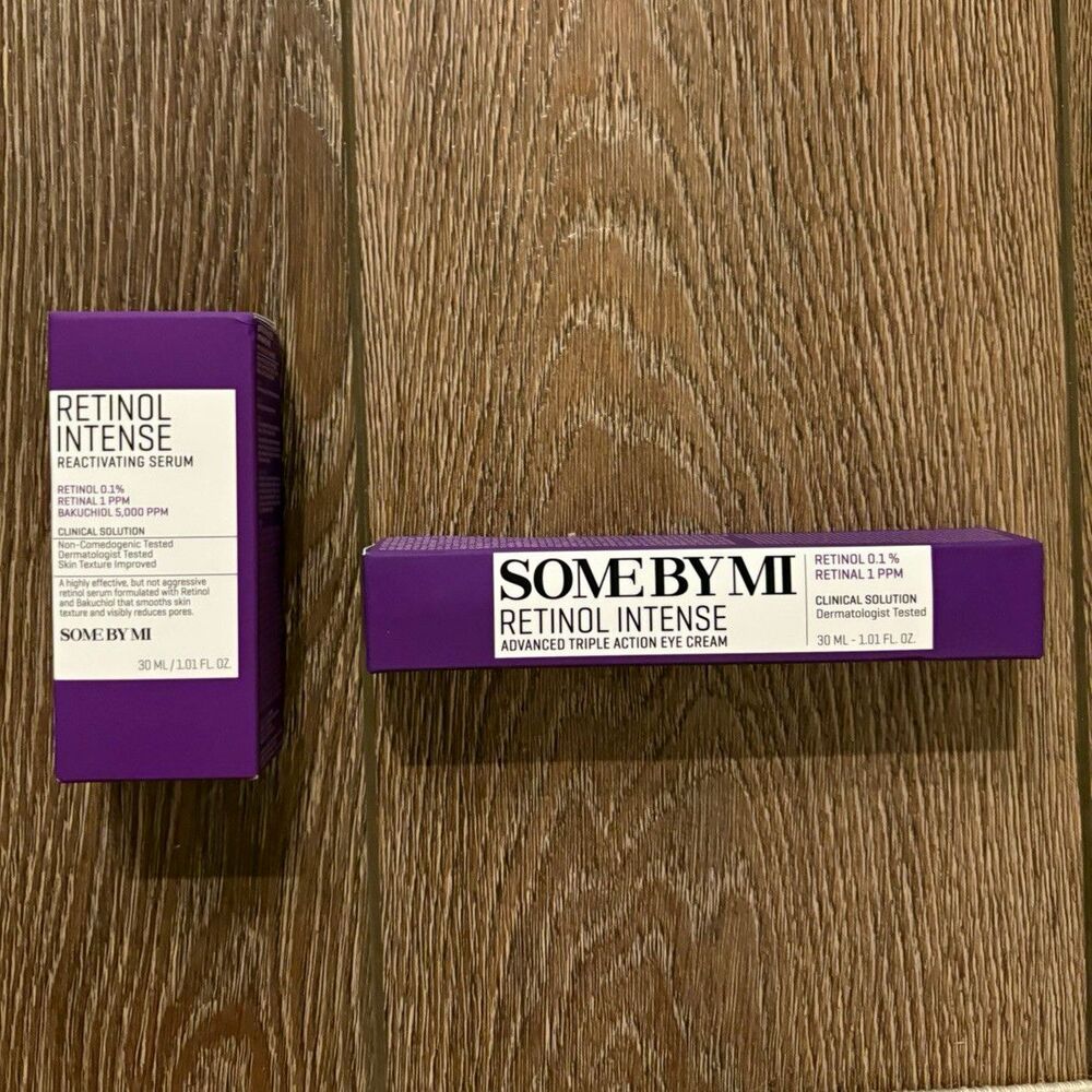 SOME BY MI Retinol Intense Serum + Eye Cream Set Retinal Bakuchiol 30 mL